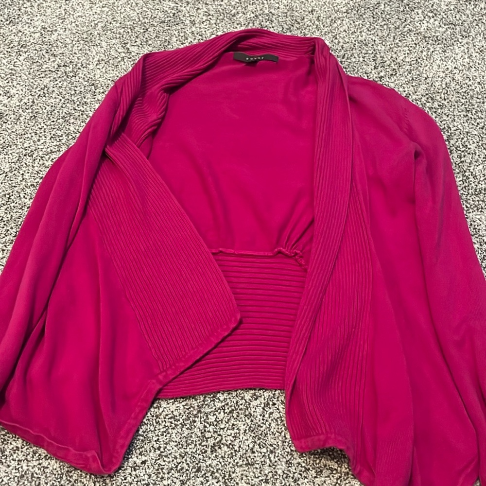 Pink, Small, Cardigan